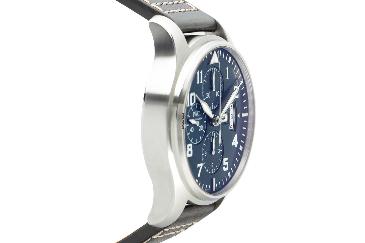 IMG_9081 IWC Pilot Chronograph Mens watch Unisex Automatic Steel IW377706 Replica 4
