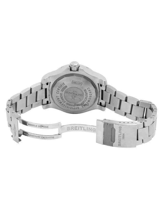 IMG_9081 Breitling Avenger II Seawolf Mens watch Unisex Automatic Steel A17331101I1A1 Replica 4