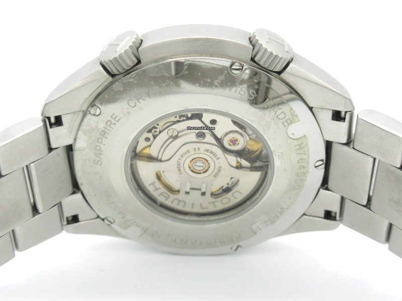 IMG_9081 Hamilton Khaki Pilot Pioneer Mens watch Unisex Automatic Steel H764550 Replica 4