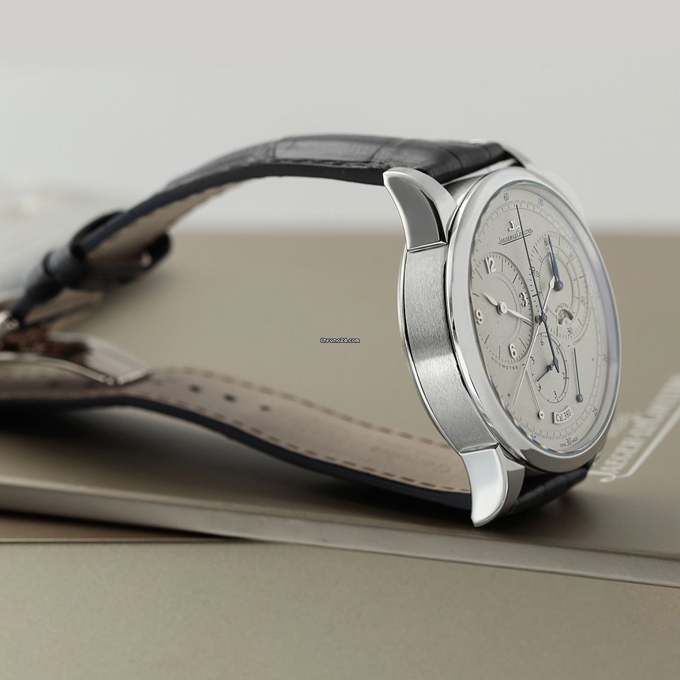 IMG_9081 Jaeger-LeCoultre Duometre Mens watch Unisex Manual winding Platinum 6016490 Replica 4