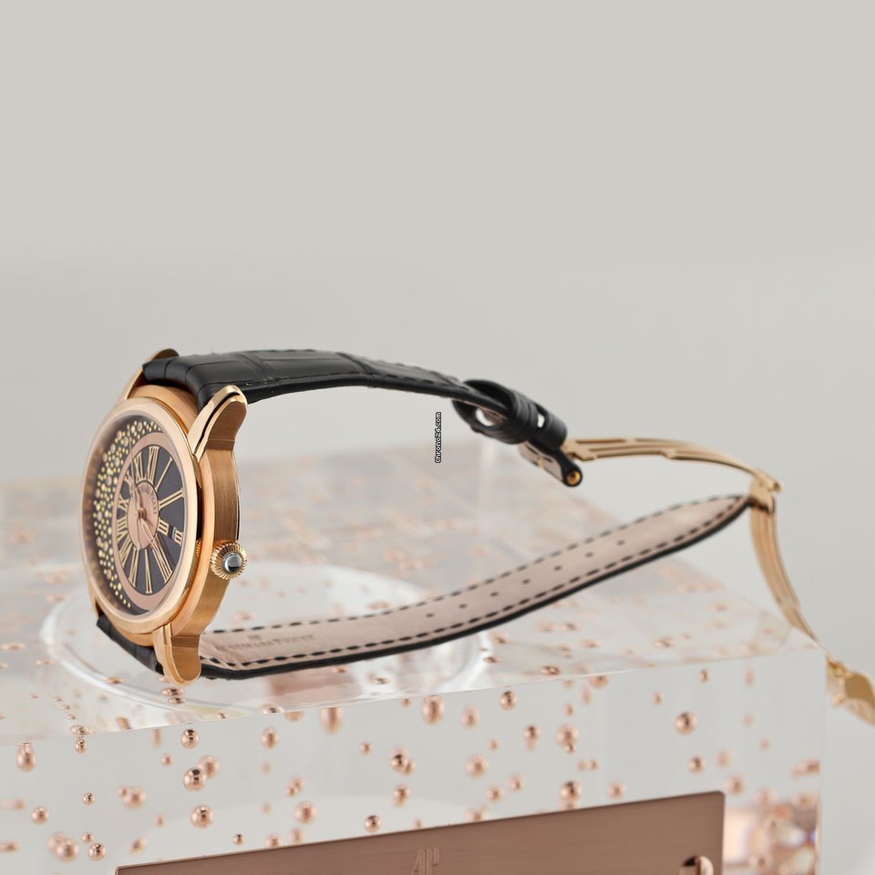 IMG_9081 Audemars Piguet Millenary Womens watch Automatic Rose gold 15331or.oo.d002cr.01 Replica 4