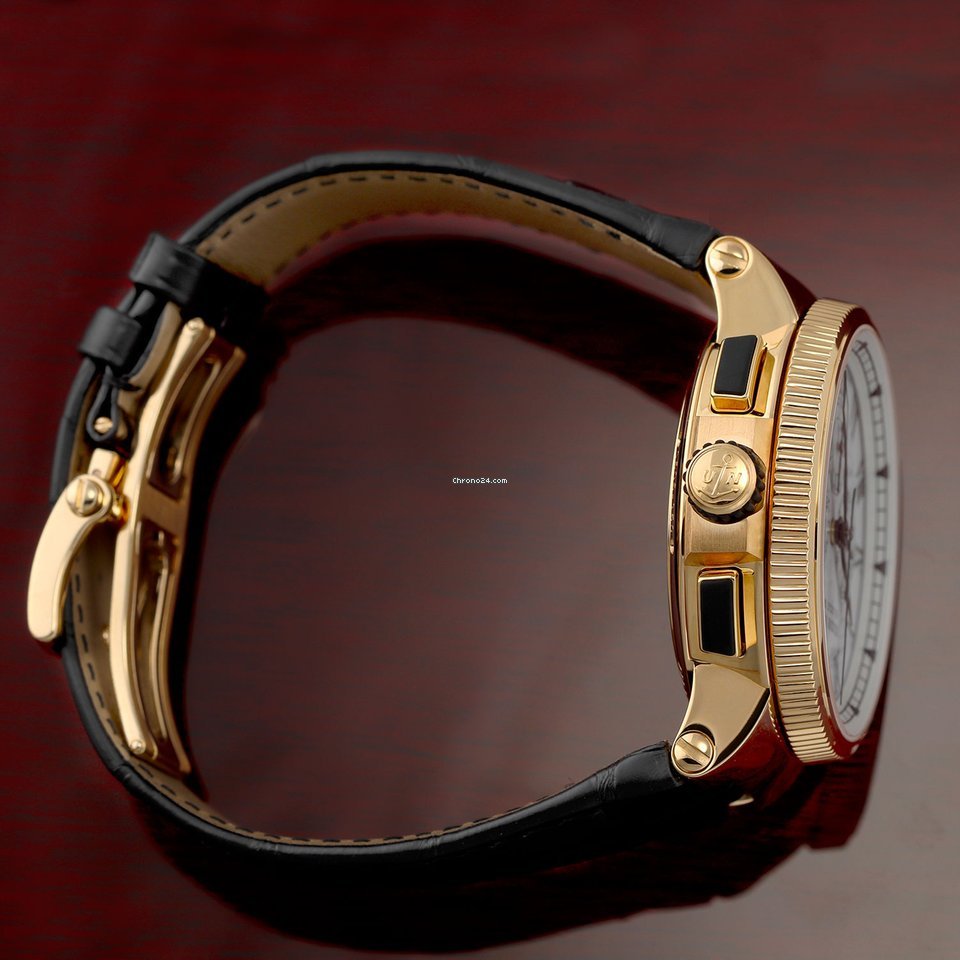Ulysse Nardin Marine Chronograph Mens watch Unisex Automatic Rose gold 1506-150 LE Replica 4