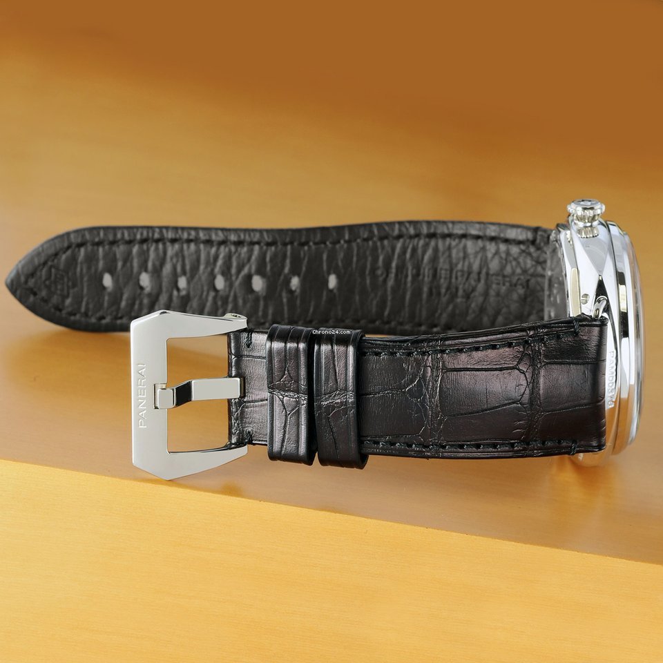 IMG_9081 Panerai Special Editions Mens watch Unisex Manual winding White gold pam00376 Replica 4