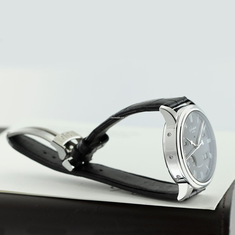 IMG_9081 Glashutte Original Senator Perpetual Calendar Mens watch Unisex Automatic Steel 100-02-25-12-05 Replica 4