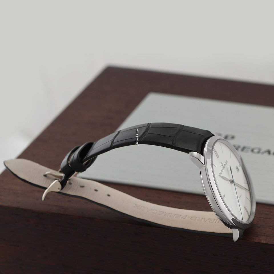 IMG_9081 Girard Perregaux 1966 Mens watch Unisex Automatic White gold 49527-53-131-bk6a Replica 4