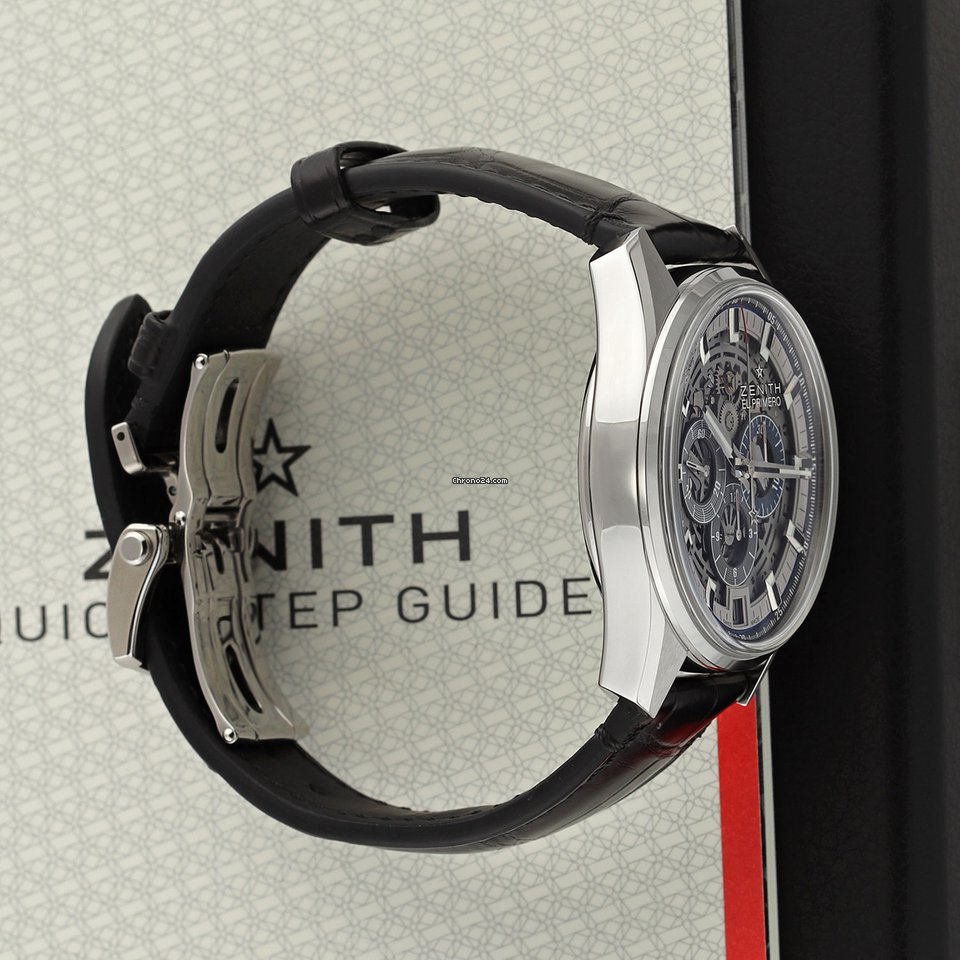 IMG_9081 Zenith El Primero Chronomaster Mens watch Unisex Automatic Steel 03.2081.400 78.c813 Replica 4