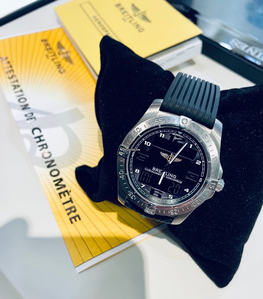 Breitling Aerospace Avantage Mens watch Unisex Quartz Titanium E79362ҧ Replica 4