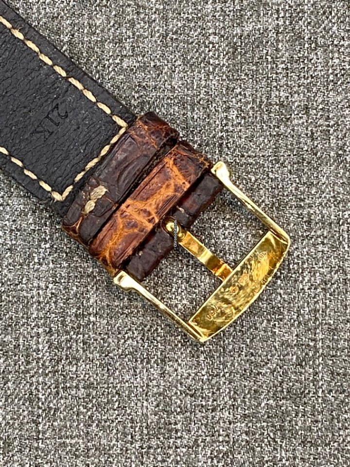 IMG_9081 Blancpain Leman Ultra Slim Mens watch Unisex Automatic Yellow gold 2100-1418-53 Replica 4