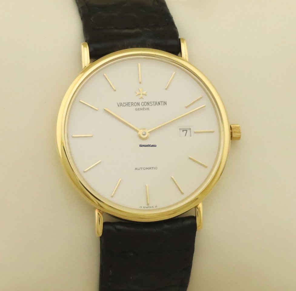 IMG_9081 Vacheron Constantin Patrimony Mens watch Unisex Automatic Yellow gold 48002 Replica 4