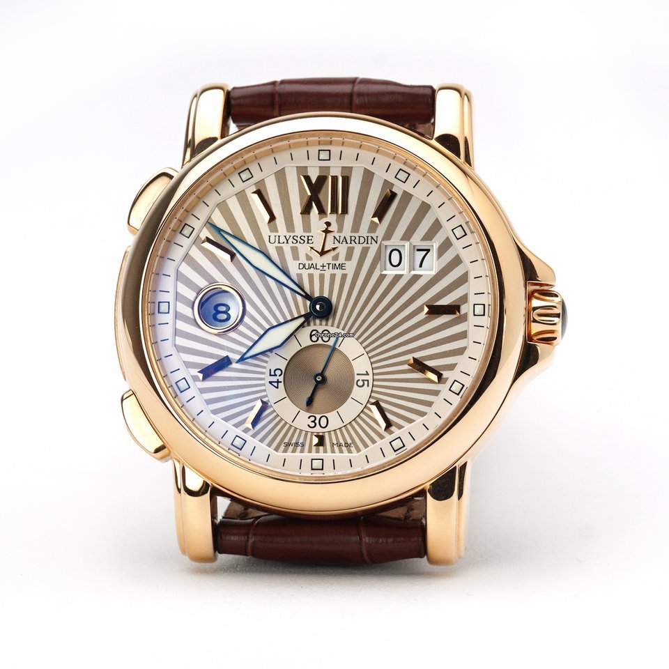 IMG_9081 Ulysse Nardin Dual Time Rose gold 246-55 30 Replica 4