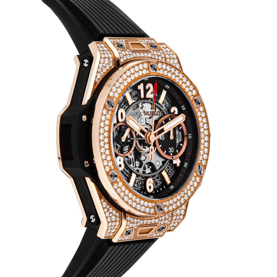 Hublot Big Bang Unico Mens watch Unisex Automatic Rose gold 441.OX.1181.RX.1704 Replica 4