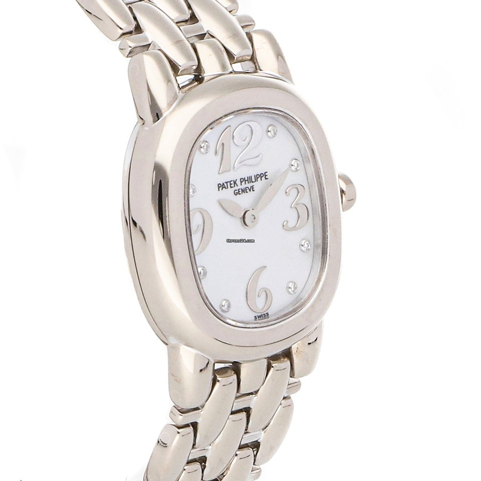 IMG_9081 Patek Philippe Golden Ellipse Womens watch Quartz White gold 4830 1G WHT DI Replica 4