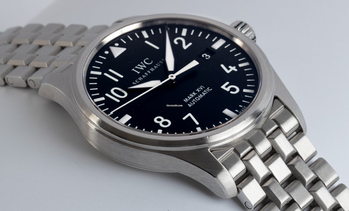 IMG_9081 IWC Pilot Mark Mens watch Unisex Automatic Steel IW325504 Replica 4