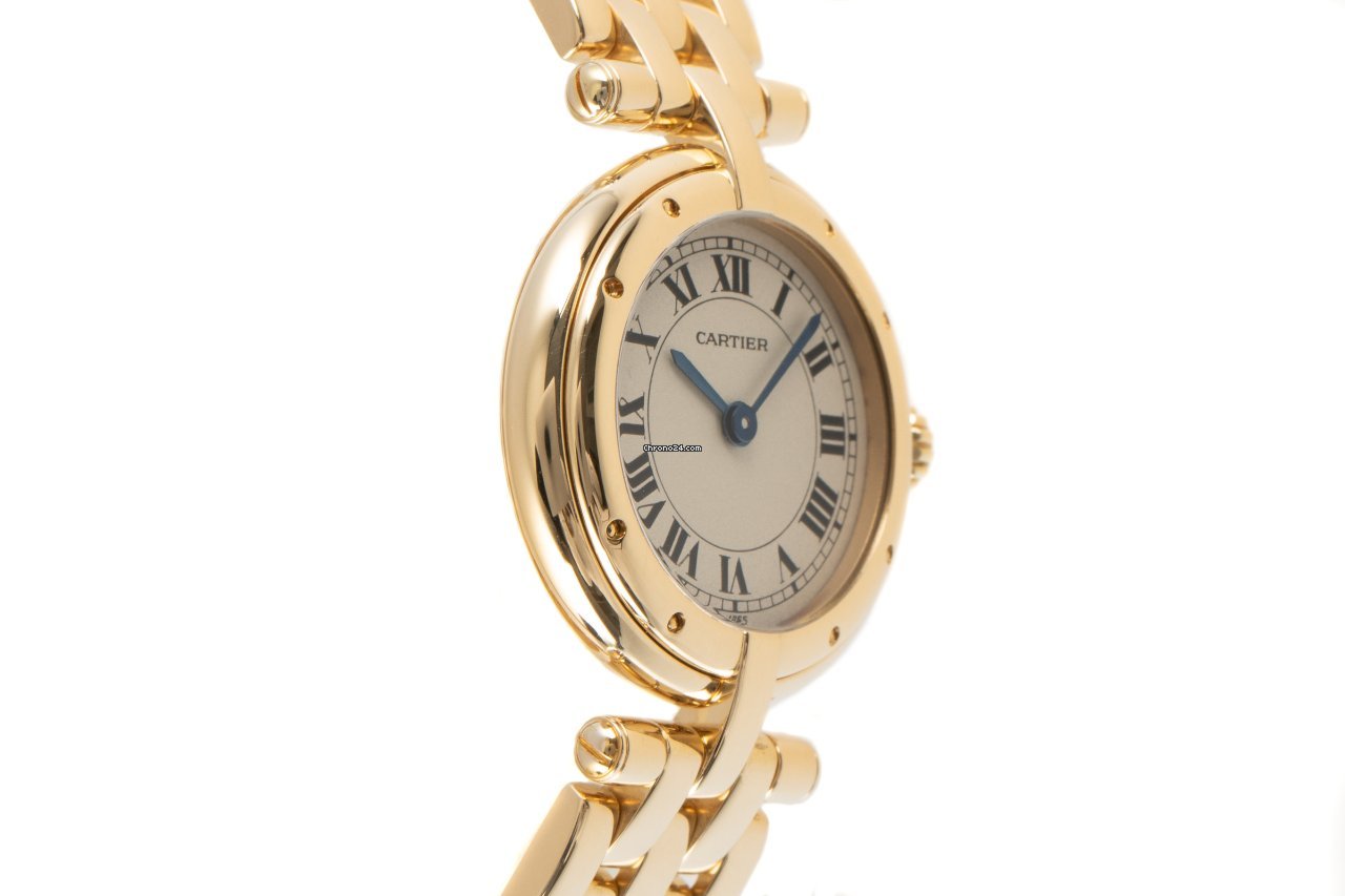 Cartier Panthere Womens watch Quartz Yellow gold 866920 Replica 4