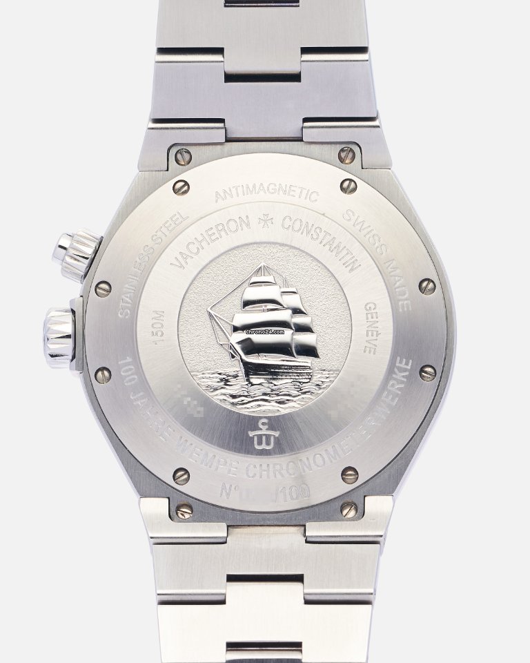 IMG_9081 Vacheron Constantin Overseas Dual Time Mens watch Unisex Automatic Steel 47450 B01A Replica 4