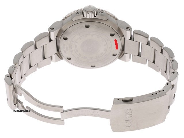 IMG_9081 Oris Aquis Depth Gauge Mens watch Unisex Automatic Steel 01 733 7675 4154 Replica 4