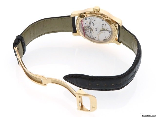 Jaeger-LeCoultre Master Eight Days Mens watch Unisex Manual winding Rose gold Q1602420 146.2.17 Replica 4