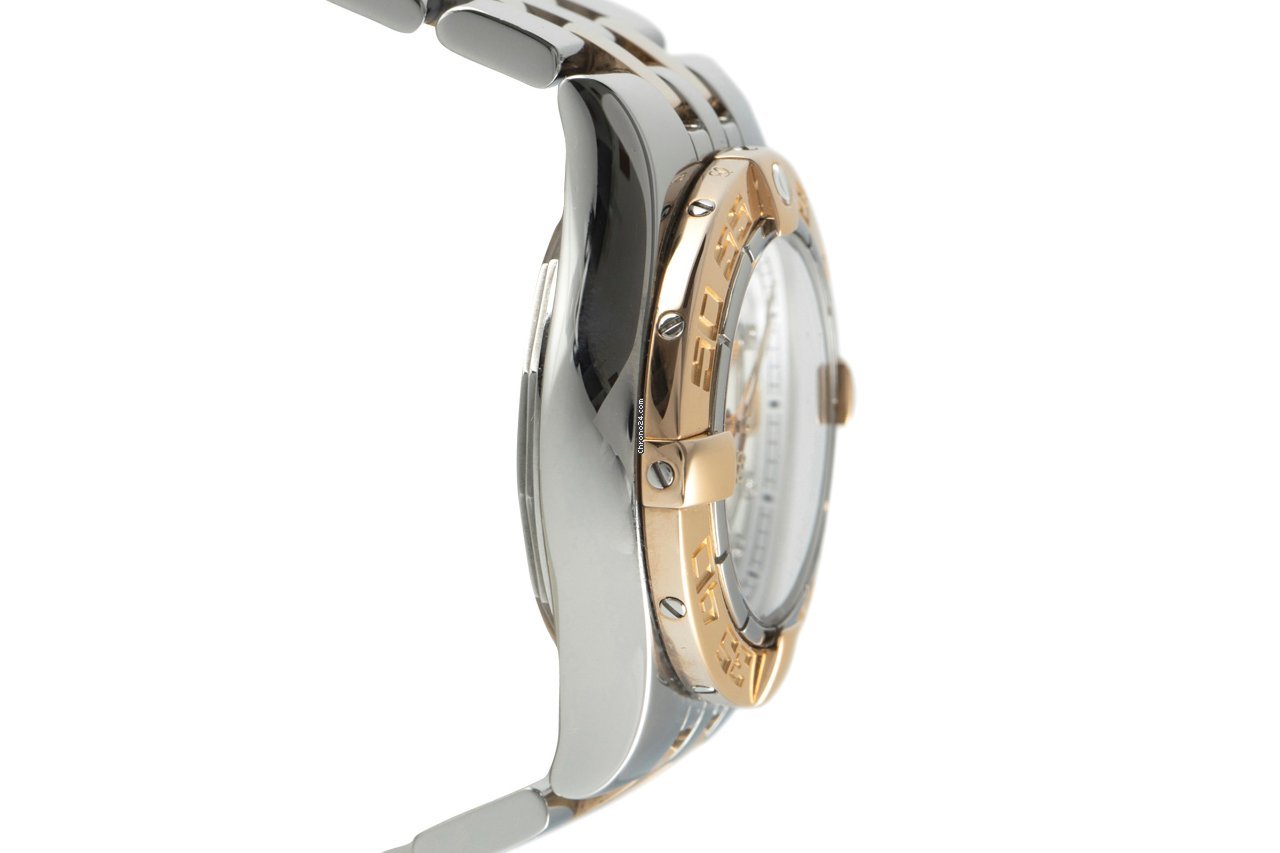 IMG_9081 Breitling Galactic 30 Womens watch Quartz Gold Steel C71340 Replica 4