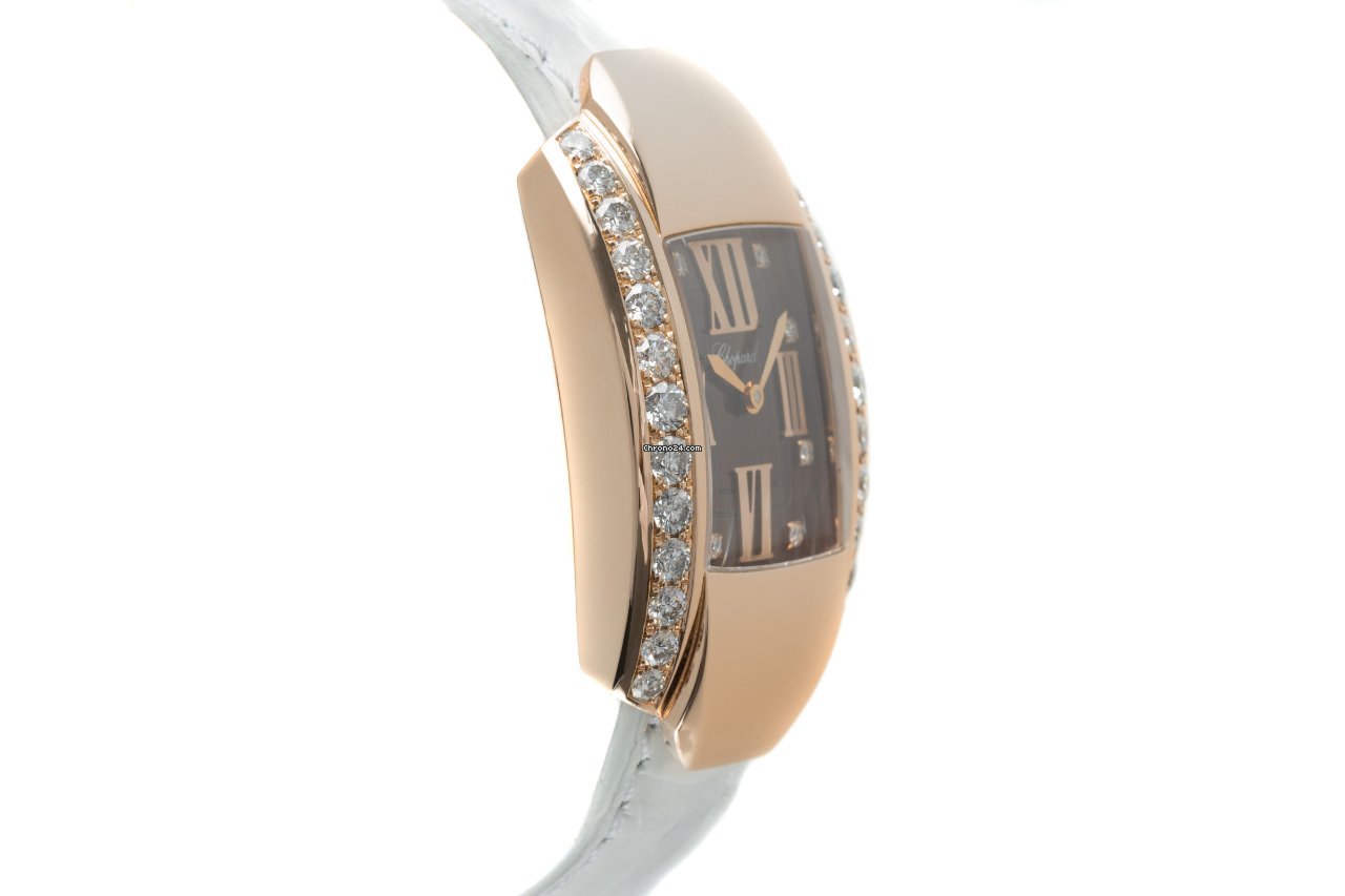 IMG_9081 Chopard La Strada Womens watch Quartz Red gold 4585 Replica 4