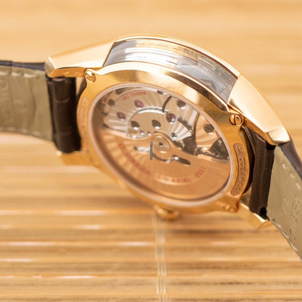 IMG_9081 Omega De Ville Hour Vision Mens watch Unisex Automatic Rose gold 431.63.41.21.13.001 Replica 4