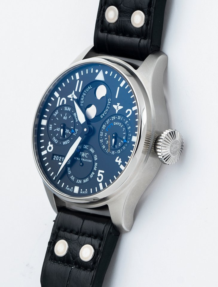 IMG_9081 IWC Big Pilot Mens watch Unisex Automatic Steel IW502619 Replica 4