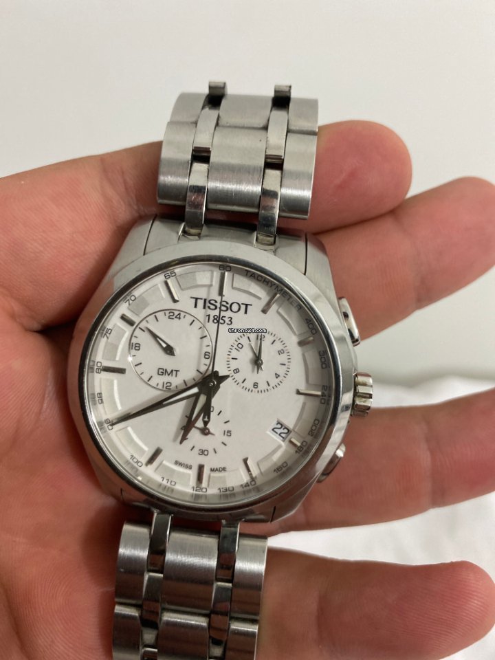 IMG_9081 Tissot Couturier Mens watch Unisex Quartz Steel T0356171103100 Replica 4