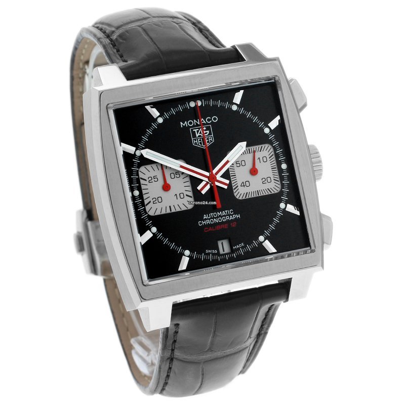 IMG_9081 TAG Heuer Monaco Calibre 12 Mens watch Unisex Automatic Steel CAW2114.FC6177 Replica 4