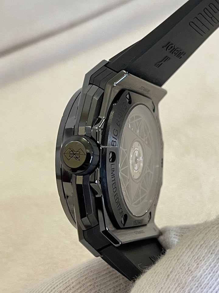 IMG_9081 Hublot Big Bang Sang Bleu Mens watch Unisex Automatic Ceramic 418.CX.1114.RX.MXM20 Replica 4