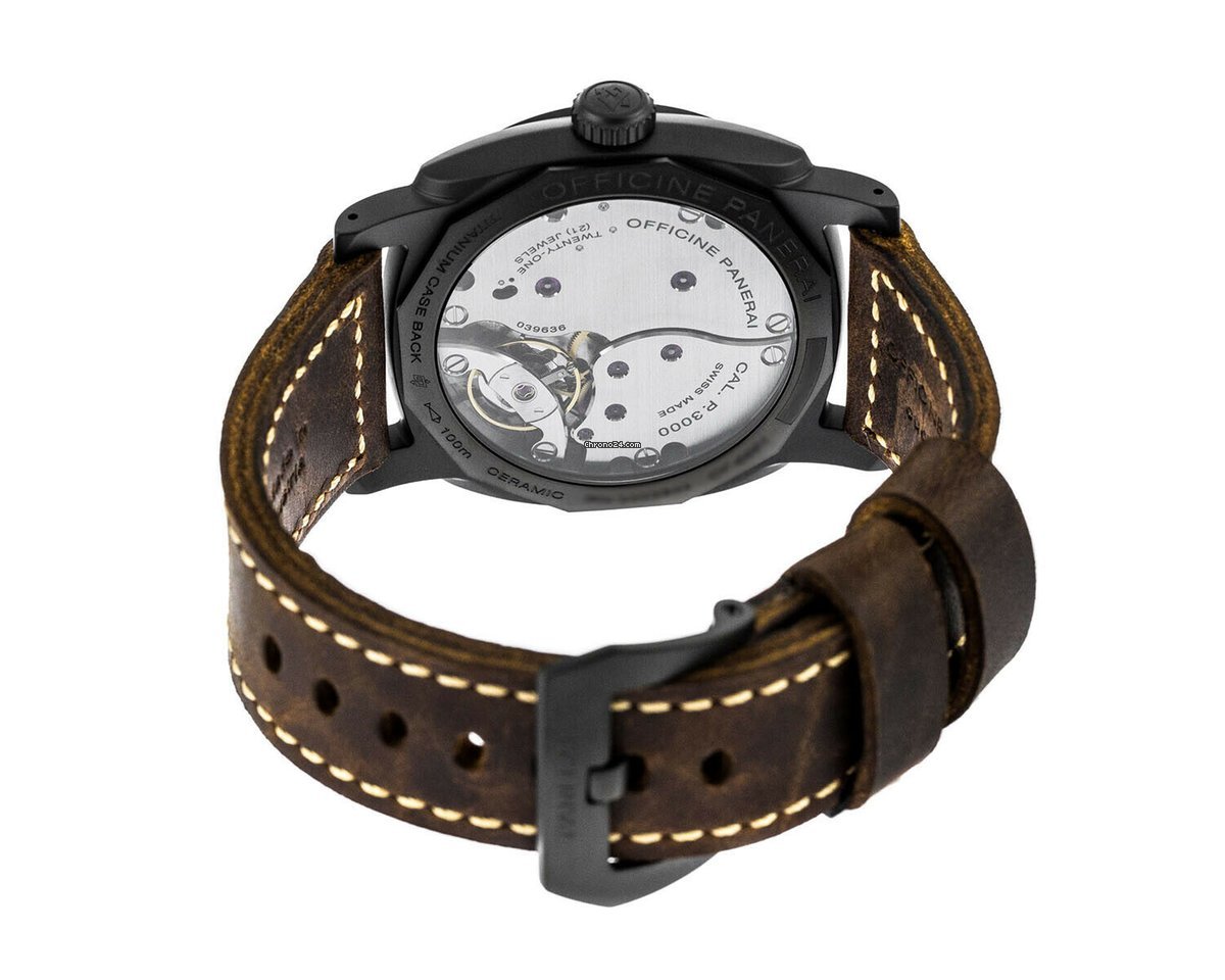 IMG_9081 Panerai Radiomir 1940 3 Days Mens watch Unisex Manual winding Ceramic PAM00577 Replica 4