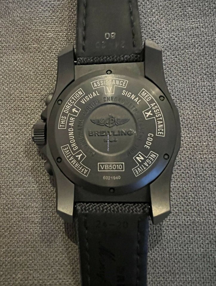 IMG_9081 Breitling Cockpit B50 Mens watch Unisex Quartz Titanium VB501022 BD41 Replica 4
