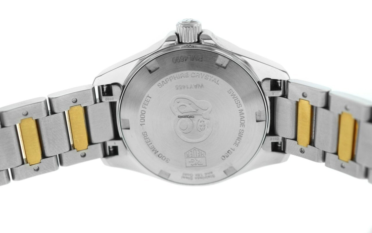 IMG_9081 TAG Heuer Aquaracer Lady Womens watch Quartz Steel WAY1455.BD0922 Replica 4