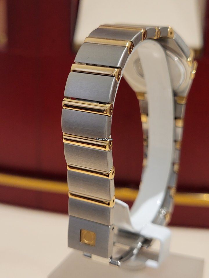 IMG_9081 Omega Constellation Womens watch Quartz Steel 13897500 Replica 4