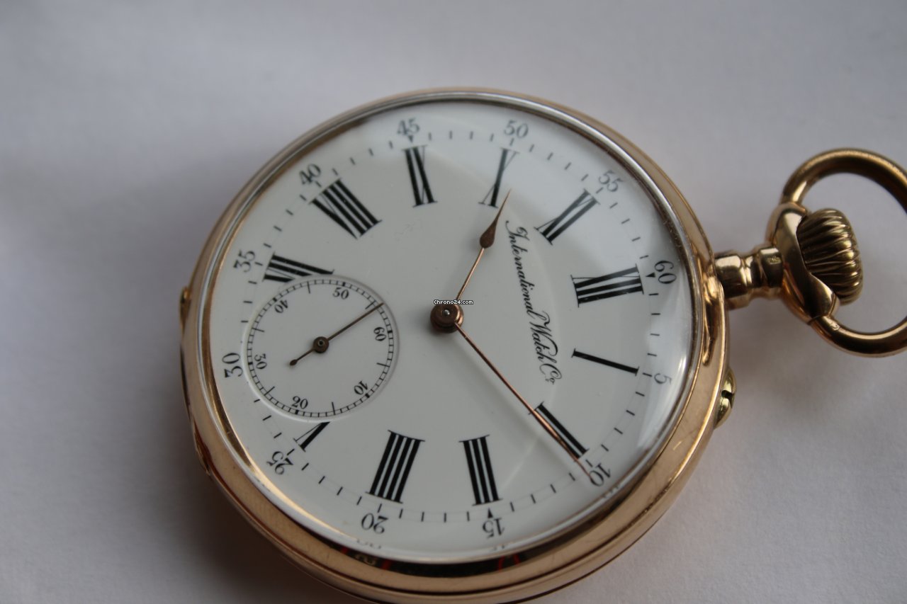 IWC Mens watch Unisex Manual winding Rose gold 310890 Replica 4