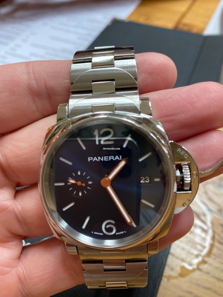 IMG_9081 Panerai Mens watch Unisex Automatic Steel PAM 01124 Replica 4