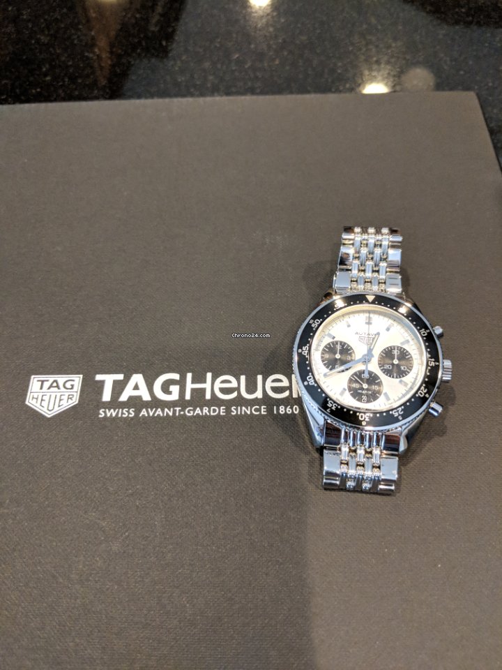TAG Heuer Autavia Mens watch Unisex Automatic Steel CBE2111.BA0687 Replica 4