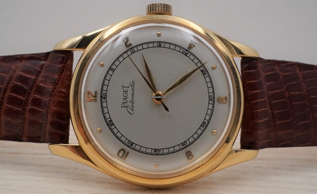 IMG_9081 Piaget Mens watch Unisex Automatic Yellow gold 8177 Replica 4