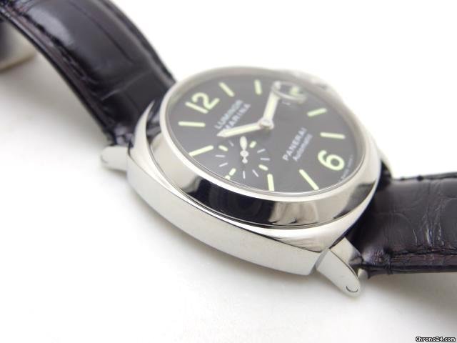 IMG_9081 Panerai Luminor Marina Automatic Mens watch Unisex Automatic Steel PAM00104 OP6763 Replica 4