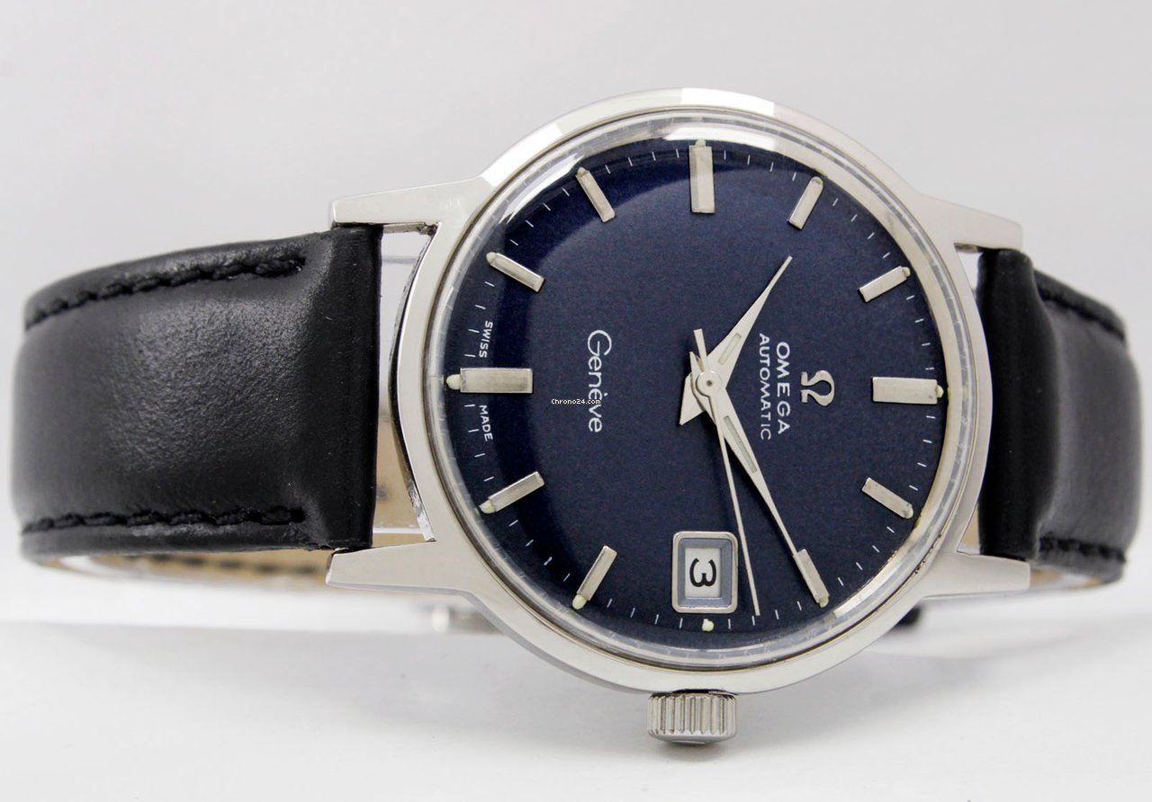 IMG_9081 Omega Geneve Mens watch Unisex Automatic Steel 166.070 Replica 4