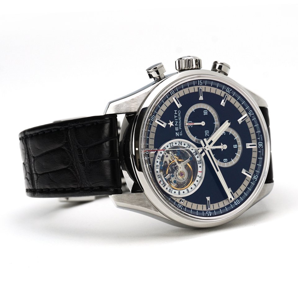 IMG_9081 Zenith El Primero Tourbillon Mens watch Unisex Automatic Steel 03.2050.4035 21.C630 Replica 4