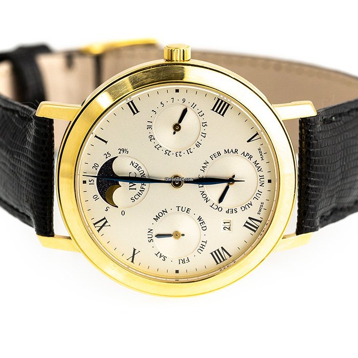 IMG_9081 IWC Portofino Mens watch Unisex Manual winding Yellow gold IW2050 Replica 4
