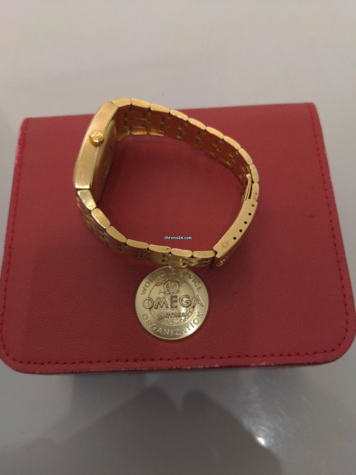 Omega Constellation Mens watch Unisex Automatic Yellow gold 166.059 Replica 4