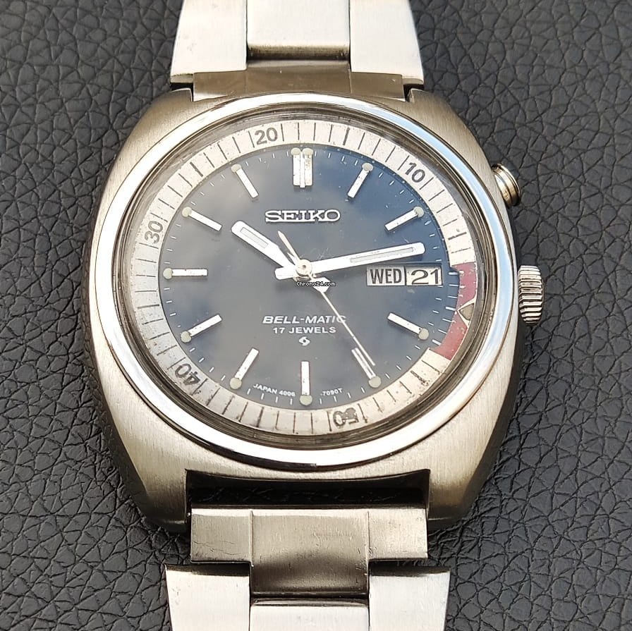 IMG_9081 Seiko Mens watch Unisex Automatic Steel 4006-6040 Replica 4