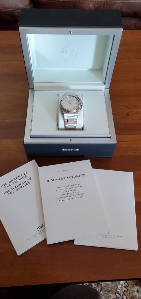 IWC Ingenieur Automatic Mens watch Unisex Automatic Steel IW323904 Replica 4