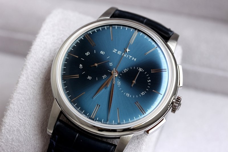 IMG_9081 Zenith Elite Chronograph Classic Mens watch Unisex Automatic Steel 03.2272.4069 51.C700 Replica 4
