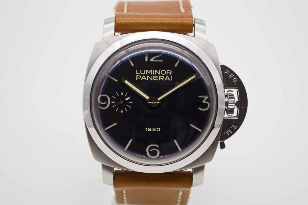 IMG_9081 Panerai Special Editions Mens watch Unisex Manual winding Steel PAM 00127 Replica 4