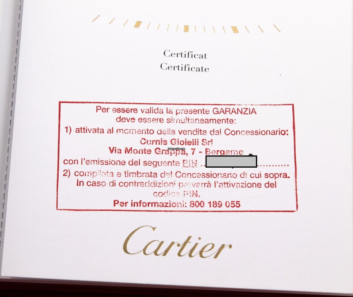 Cartier Pasha Mens watch Unisex Automatic Yellow gold W3020151 Replica 4