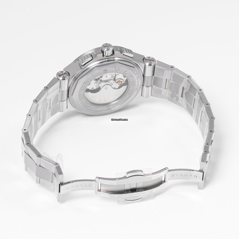 Bulgari Diagono Mens watch Unisex Automatic Steel 101880 Replica 4