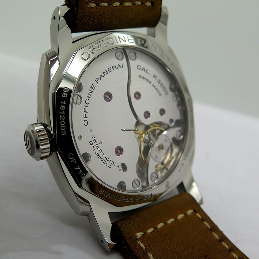 Panerai Radiomir 1940 3 Days Mens watch Unisex Manual winding Steel PAM 690 Replica 4