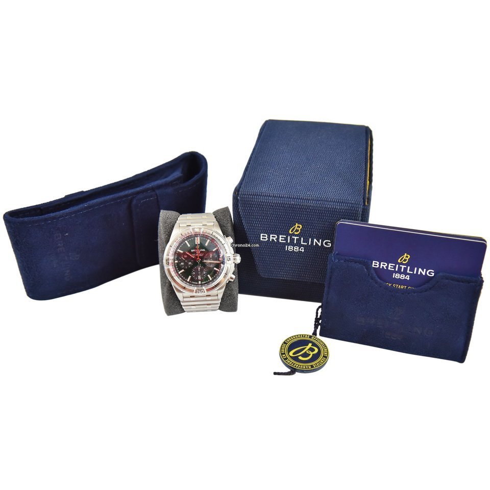 Breitling Chronomat Mens watch Unisex Automatic Steel AB0134 Replica 4