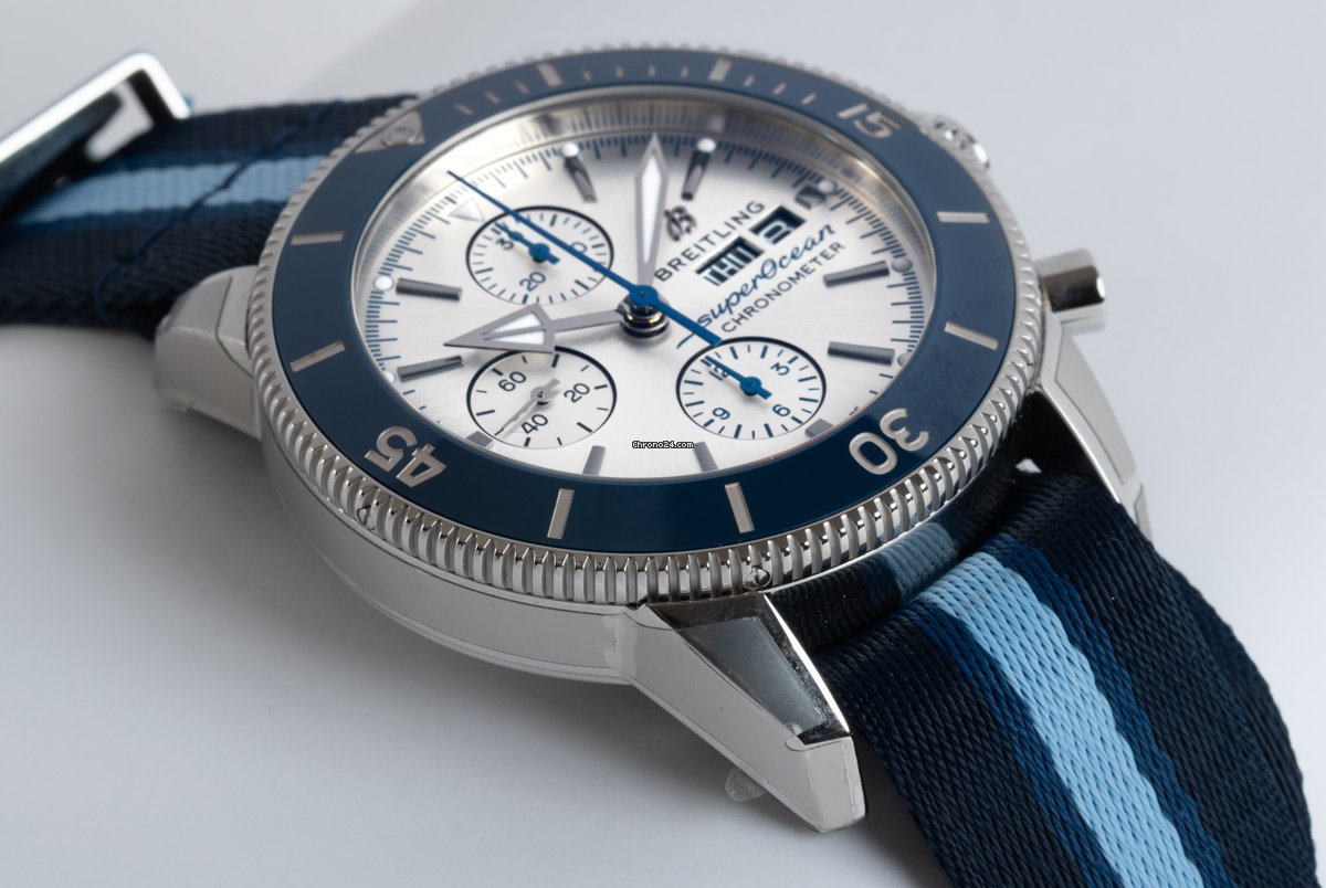 IMG_9081 Breitling Superocean Heritage Mens watch Unisex Automatic Steel A133131A1G1W1 Replica 4